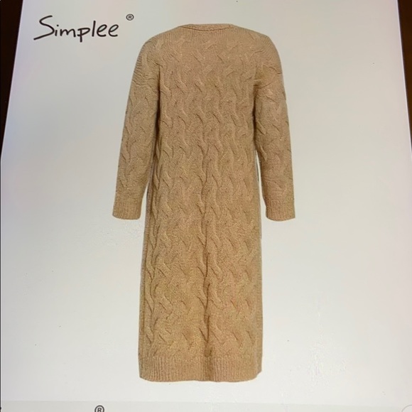 Winter long cardigan. - Picture 11 of 11